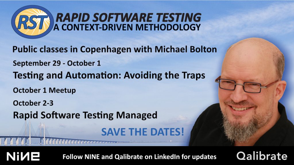 RST Automation and Managed RST : Public classes in Copenhagen Sept 30-Oct 4, 2025